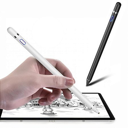 Caneta Touch Ponta Fina Stylus Alta Precisão Universal Tablet