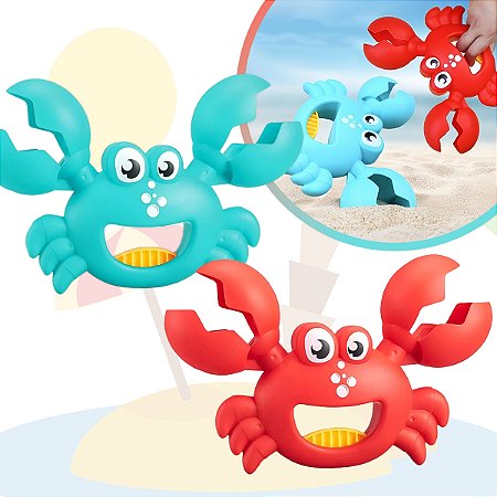 Caranguejo Brinquedo Infantil Pá Praia Brincar Areia