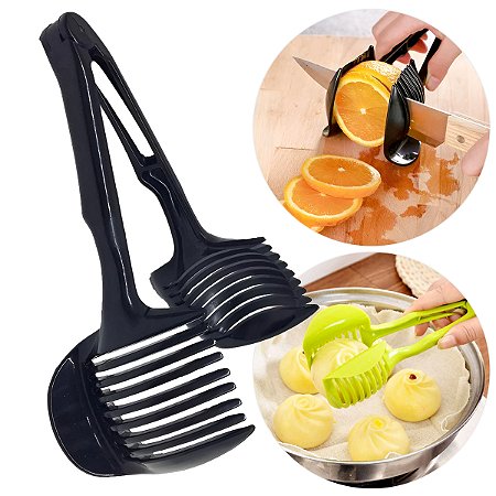 Pegador Fatiador De Legumes Frutas Cortador Suporte Multiuso
