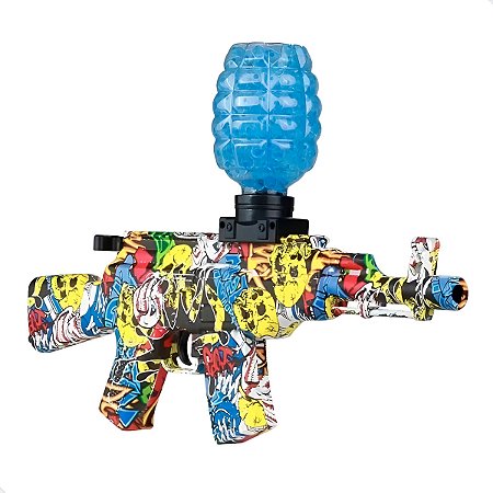 Metralhadora Brinquedo Recarregável Arma Bolinha Gel