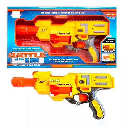 Lançador de Dardos Elétricos Roleta Brinquedo Infantil