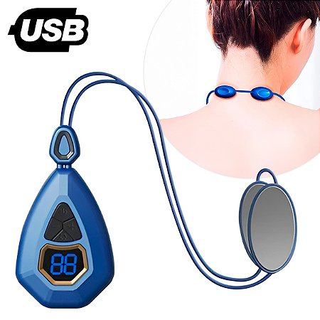 Massageador Elétrico Pescoço Cervical EMS Anti Estresse