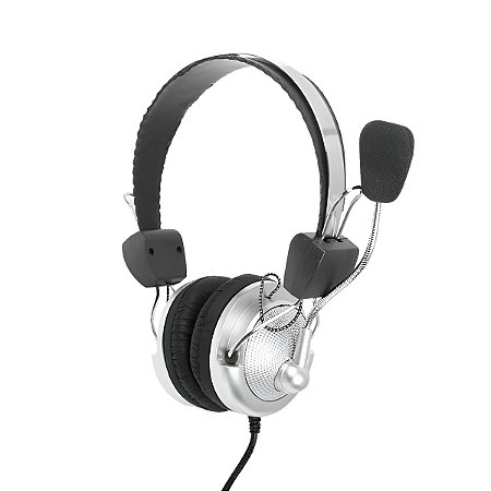 Fone Estéreo Headset Gamer Com Fio Microfone Pc Celular