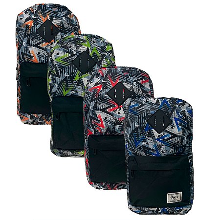 Mochila Transversal Regulável Camuflada Estampada
