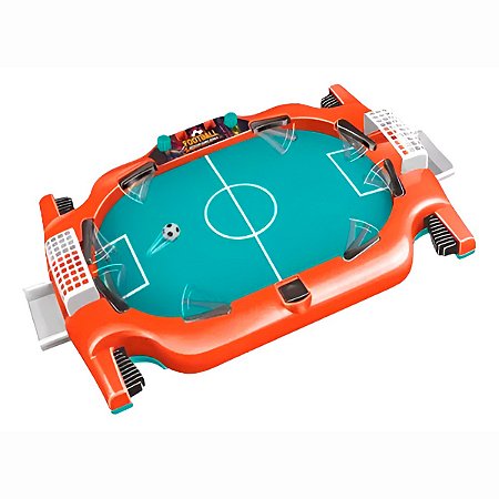 Brinquedo Infantil Futebol de Mesa Pebolim Pinball