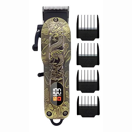 Máquina Profissional de Cortar Cabelo Aparador de Pelos
