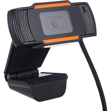 Webcam Câmera USB com Microfone Computador Notebook Vídeo