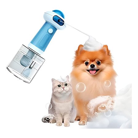 Dispenser para Shampoo Espuma de Banho Automático Cães