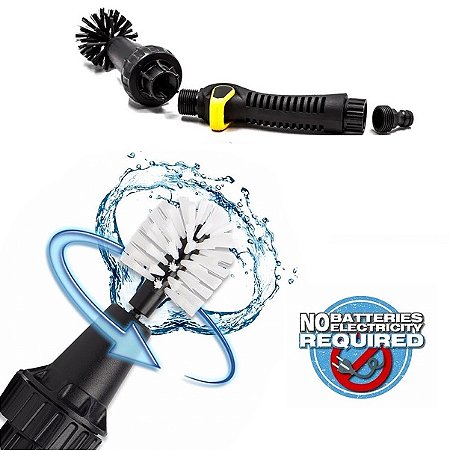 Escova De Limpeza Automotiva Lava Rodas Pneu Carro E Moto