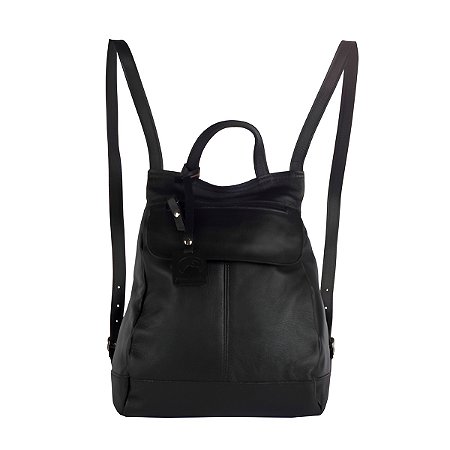 Mochila de Couro Legítimo Modelo Maluzinha Elegante