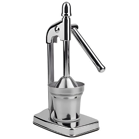 Espremedor Prensa Extrator Manual de Frutas Suco Inox