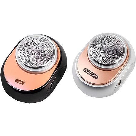 Mini Shaver Barbeador Elétrico Portátil Recarregável Aparador