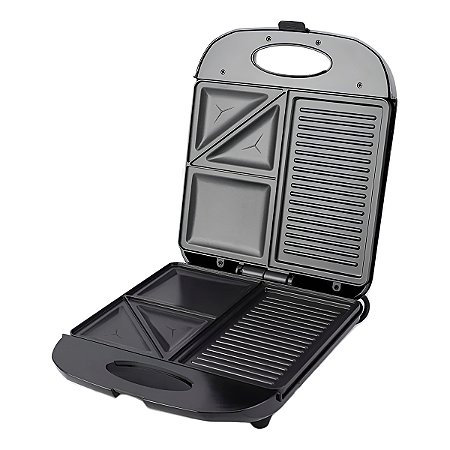 Sanduicheira Misteira 3 em 1 Grill Grelhar Torradeira 110V