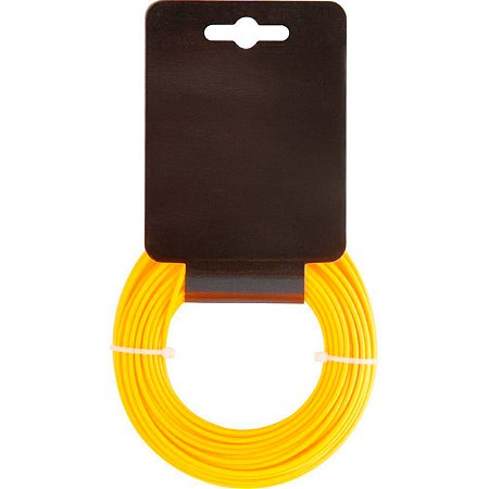 Fio Nylon para Roçadeira Cortador de Grama 3mm x 15m