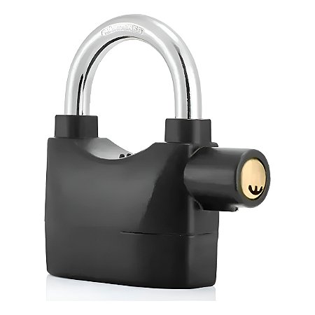 Cadeado Alarme Anti Furto Sensor Sonoro Resistente