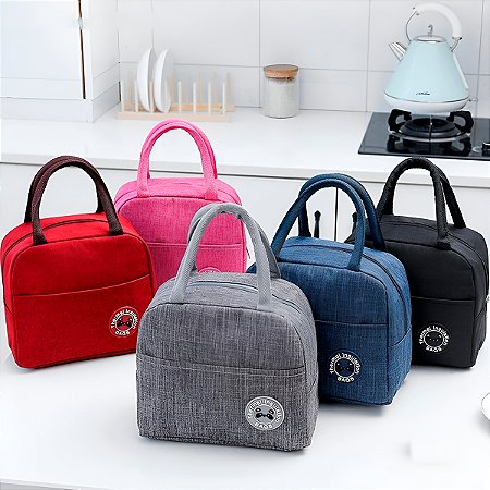 Bolsa Lancheira Térmica Marmita Trabalho Viagem Academia