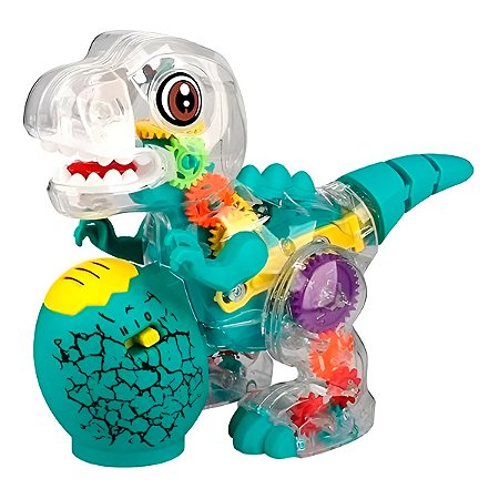 Dinossauro Divertido Luzes Músicas Colorido Bebê Diversão