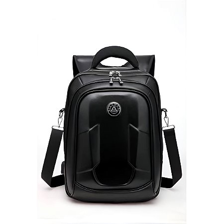 Mochila Bag Couro Reforçada Estilo Urbano Espaçosa