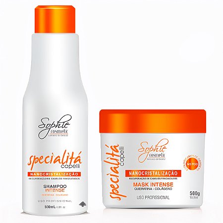 Kit Nano Cristalização Specialitá Capelli Reconstrução