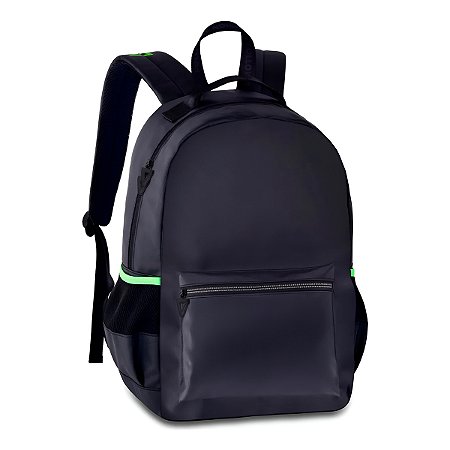 Mochila Costas Gamer Preta Escolar Passeio Casual