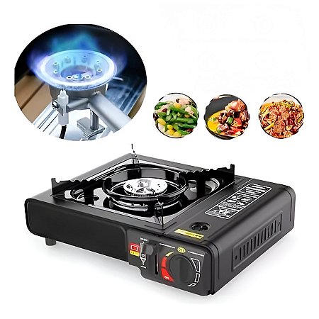 Mini Fogareiro A Gás Portátil Multiuso Acampamento