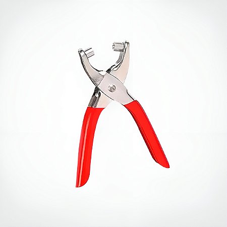 Alicate Perfurador Aplicador Ilhós Botão  Furos Pressão