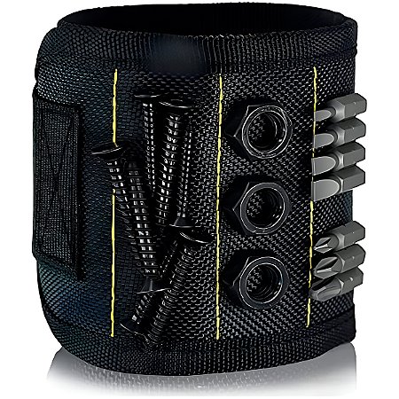 Pulseira Bracelete Magnética Parafuso Ferramenta Utilidade