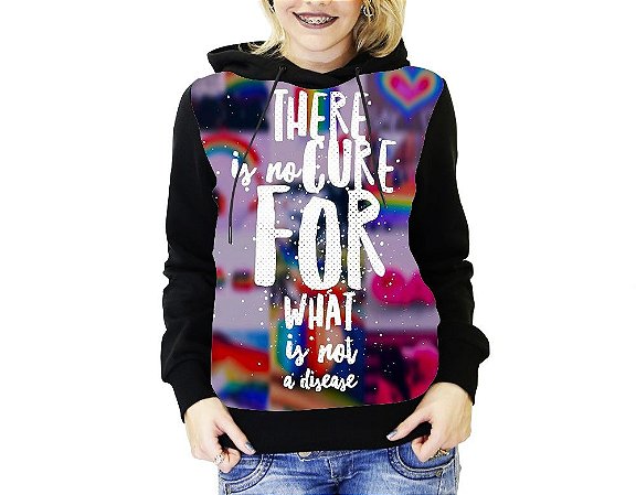 moletom feminino estampado