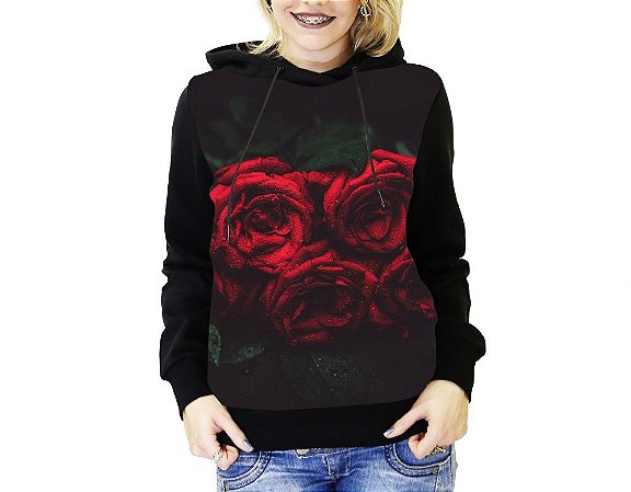 blusa de frio de moletom feminina