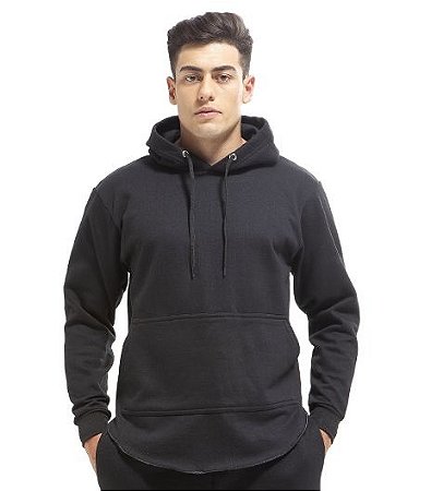 blusa de frio masculina longline