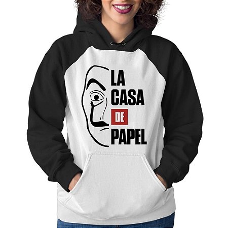 blusa de moletom la casa de papel