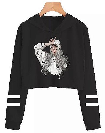 moletom feminino da billie eilish