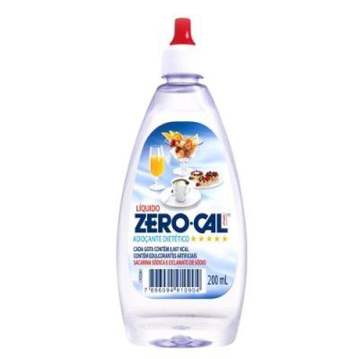 Adoçante Líquido Sacarina 100ml ZERO CAL