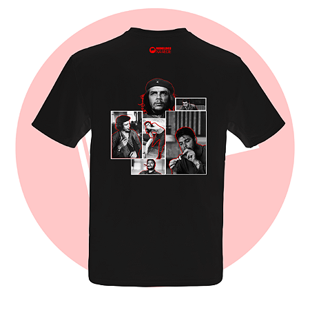 Camiseta Che Guevara O Verdadeiro Revolucionário é Guiado por um Grande Sentimento de Amor