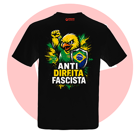 Camiseta Anti Direita Fascista