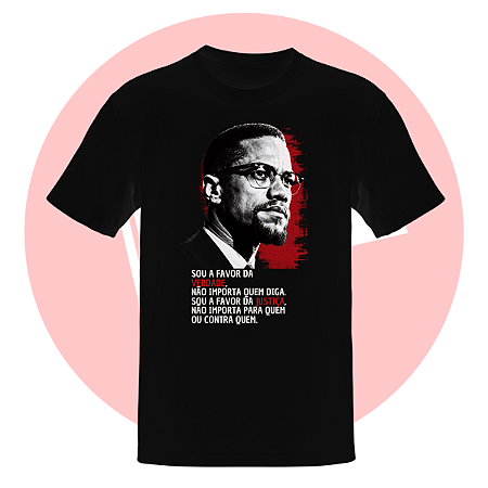 Camiseta Malcolm X – Verdade e Justiça