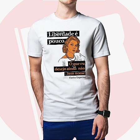Camiseta Clarice Liberdade