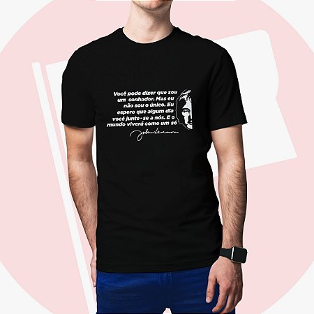 Camiseta John Lennon Como Um Só