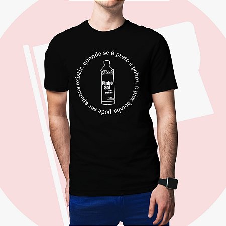 Camiseta Preto e Pobre