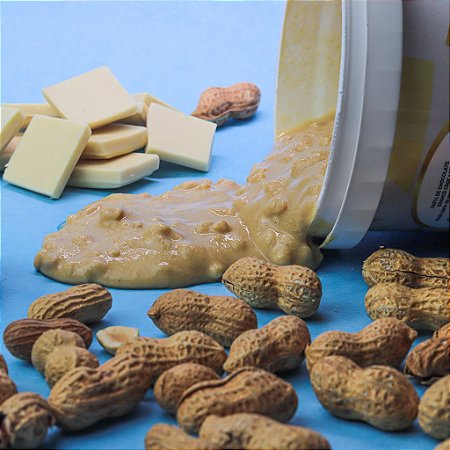 Pasta de amendoim Chocolate Branco Crocante - La Ganexa 450g