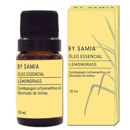Óleo Essencial de Lemongrass 10 ml - By Samia