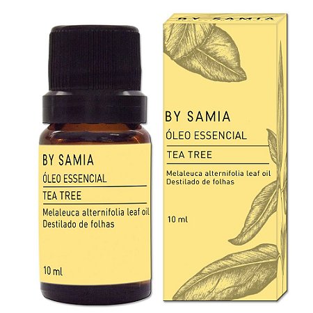 Óleo Essencial de Tea Tree (Melaleuca) 10 ml - By Samia