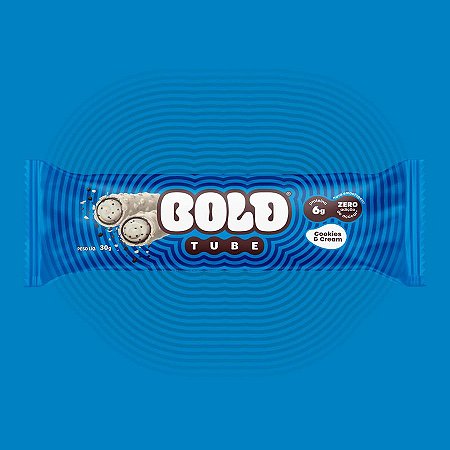 Bold Tube Cookies e Cream - 30g