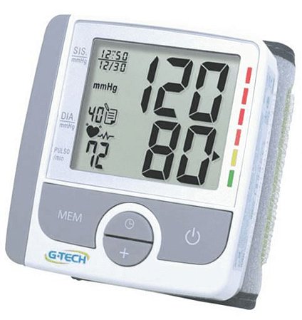 Aparelho De Pressão Digital De Pulso Gp300 G-Tech