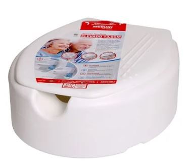 Assento Sanitário Elevado 13,5 cm com Tampa Mebuki