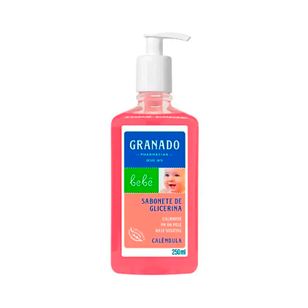 Sabonete Líquido para Bebê de Glicerina, Calêndula de 250ml da Granado - Unidade