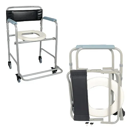 Cadeira De Banho Higienização Modelo D30 Até 100kg Dellamed