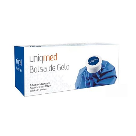 Bolsa de Gelo, Compressa Fria para Dores de 2300ml da Uniqmed - Unidade