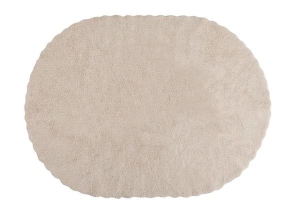 Tapete Oval Creme - 1,20 x 1,60m - LORENA CANALS