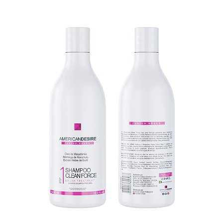 Shampoo Clean Force Step 1 500ml